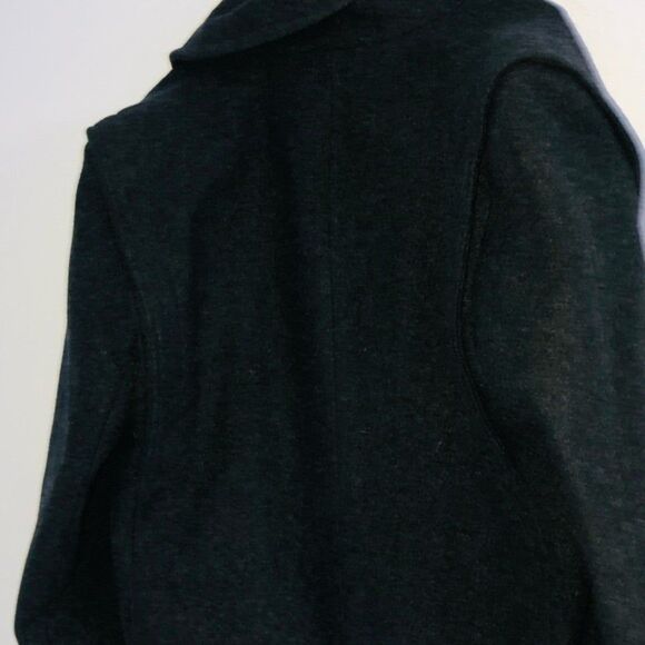 Stephanie Mathews 100% Wool Vintage Womens size 14 missy trench coat - Picture 8 of 10